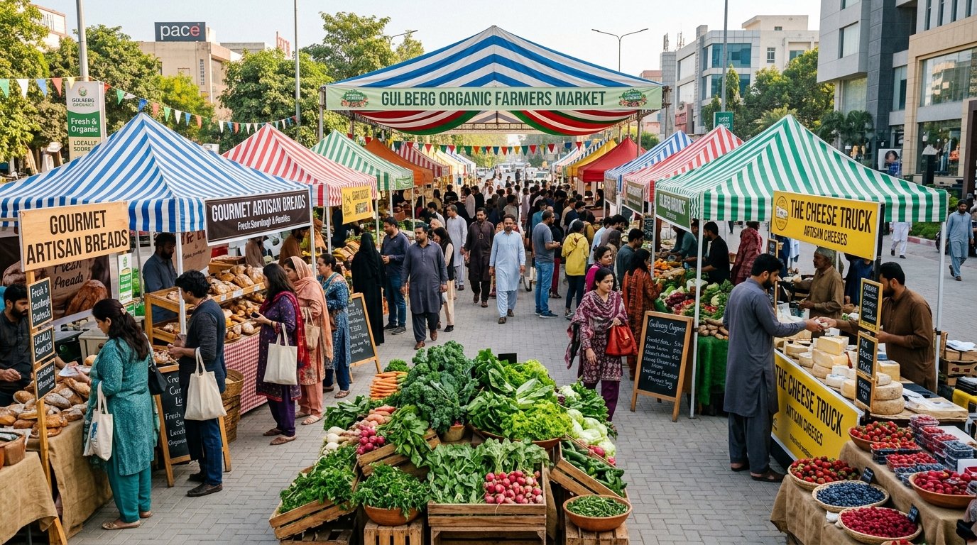 Lahore Gulberg Sunday Organic Market