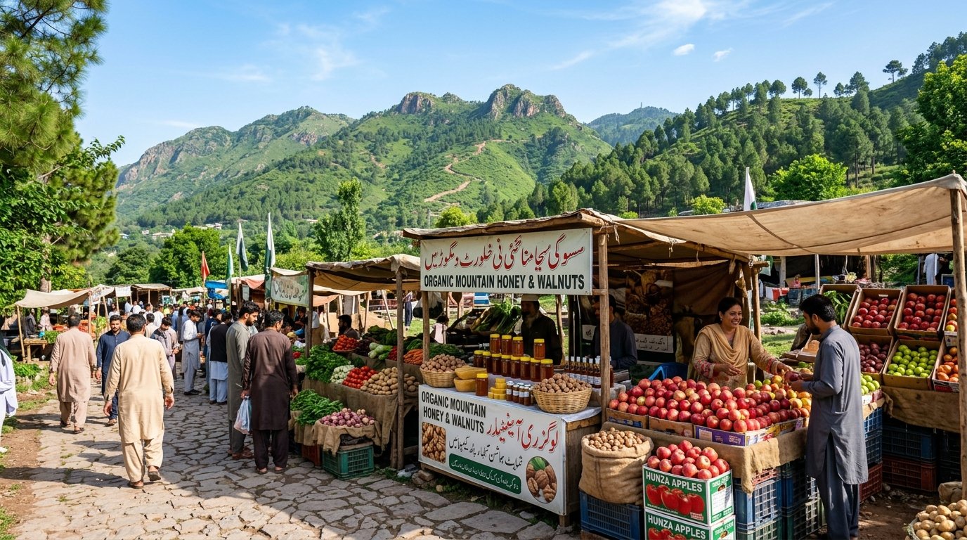 Islamabad F-10 Markaz Produce Bazaar